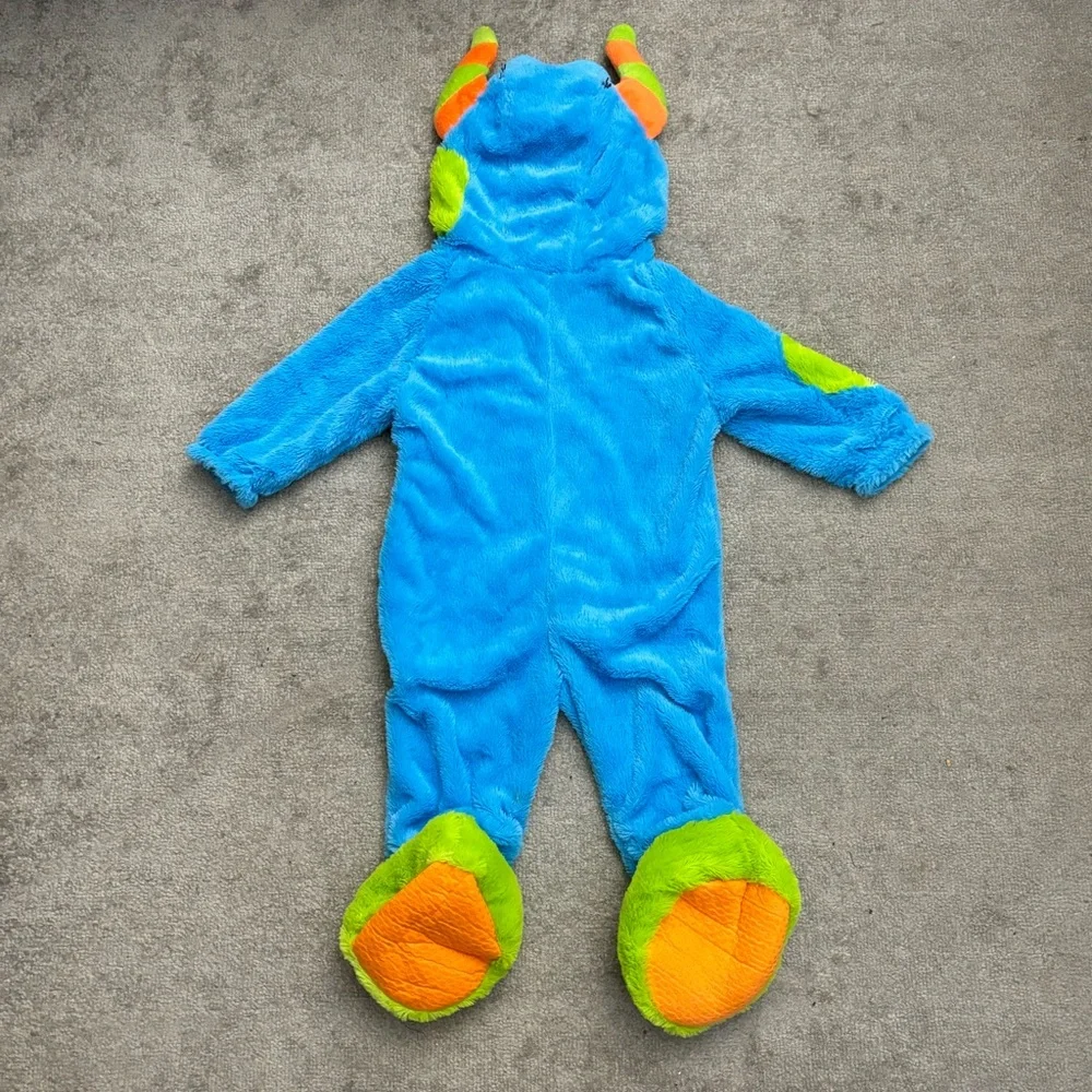 Fuzzy Monster Halloween Dress Up Costume Infant Baby